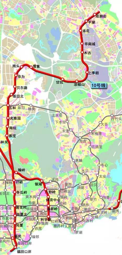 深圳地铁最新线路图，城市脉络的新拓展